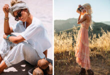 Photo of Льняная рубашка в бохо стиле