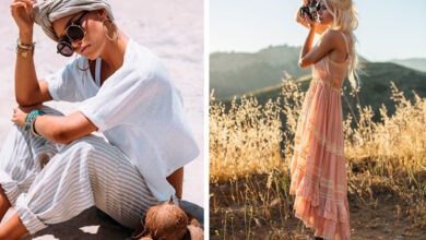 Photo of Льняная рубашка в бохо стиле