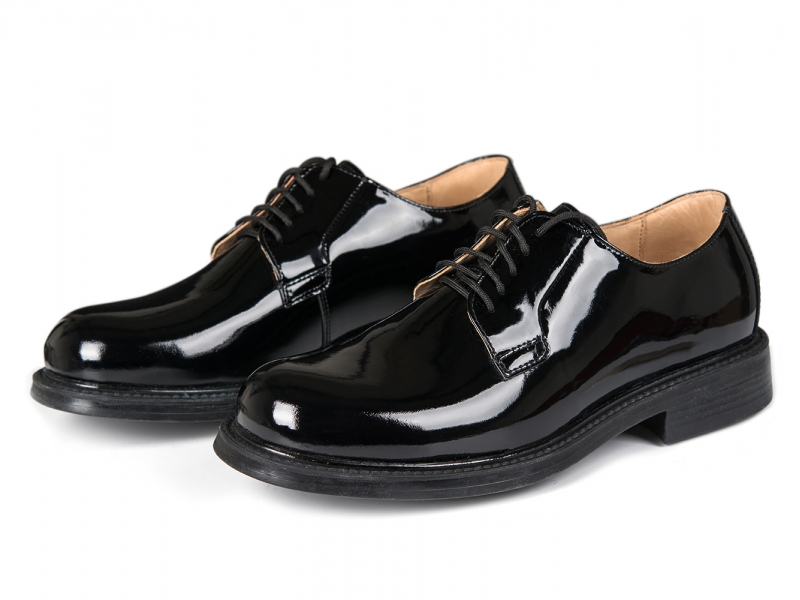 Фото 7 — Туфли на танкетке из лакированной кожи