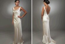 Photo of Шелковый топ с открытой спиной