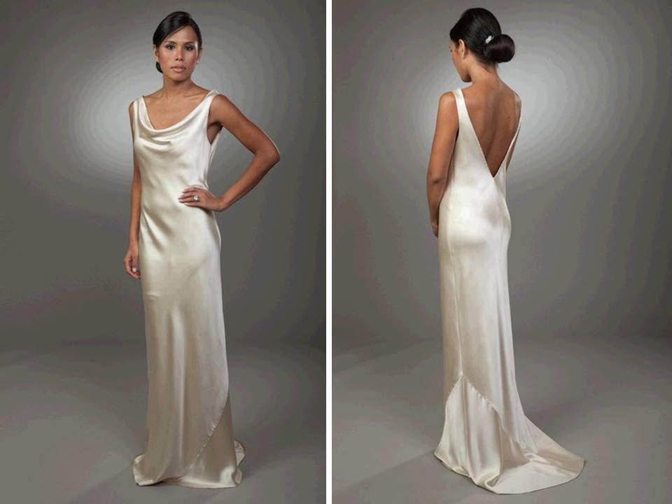 Фото 41 — Шелковый топ с открытой спиной