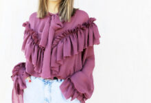Photo of Блузка с рюшами на рукавах