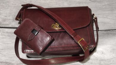 Photo of Кожаная сумка с рельефным узором