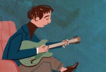 Photo of Водолазка с геометрическим принтом