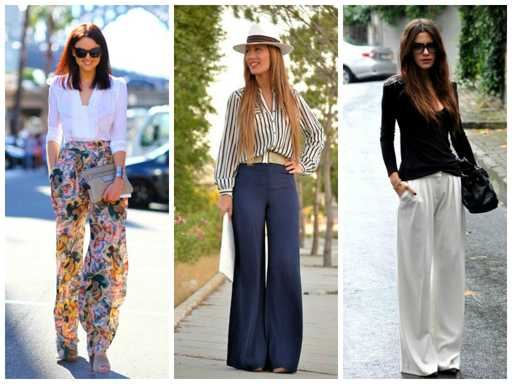 Фото 16 — Легкие брюки-палаццо из шифона