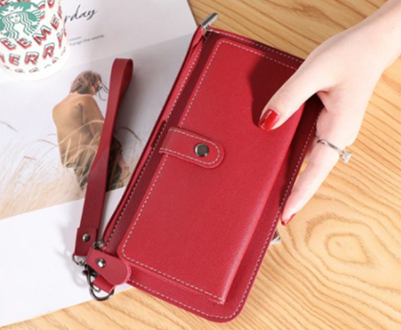 Фото 15 — Сумка-клатч из металлизированной кожи