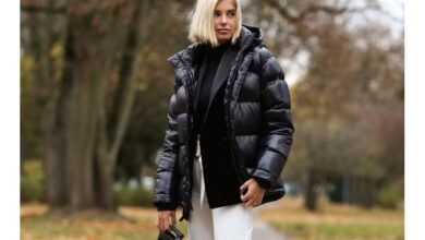 Photo of Пуховик с капюшоном и меховой отделкой