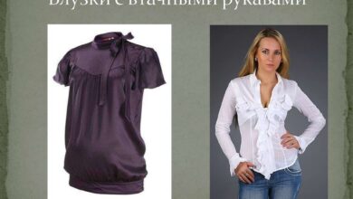 Photo of Блузка-боди с длинными рукавами